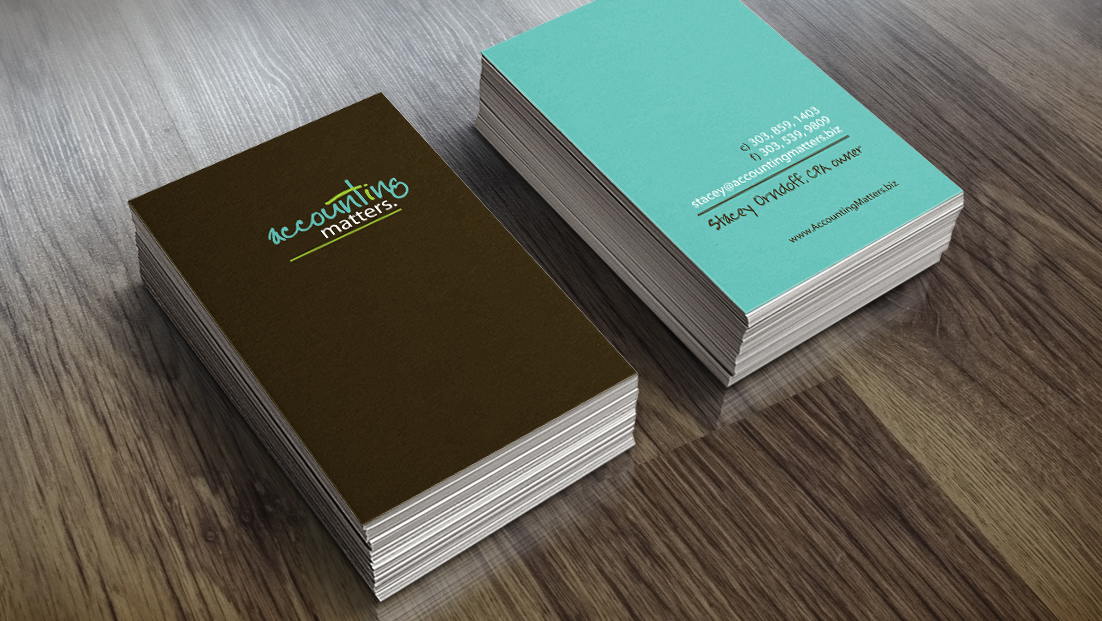Accounting Matters Business Card